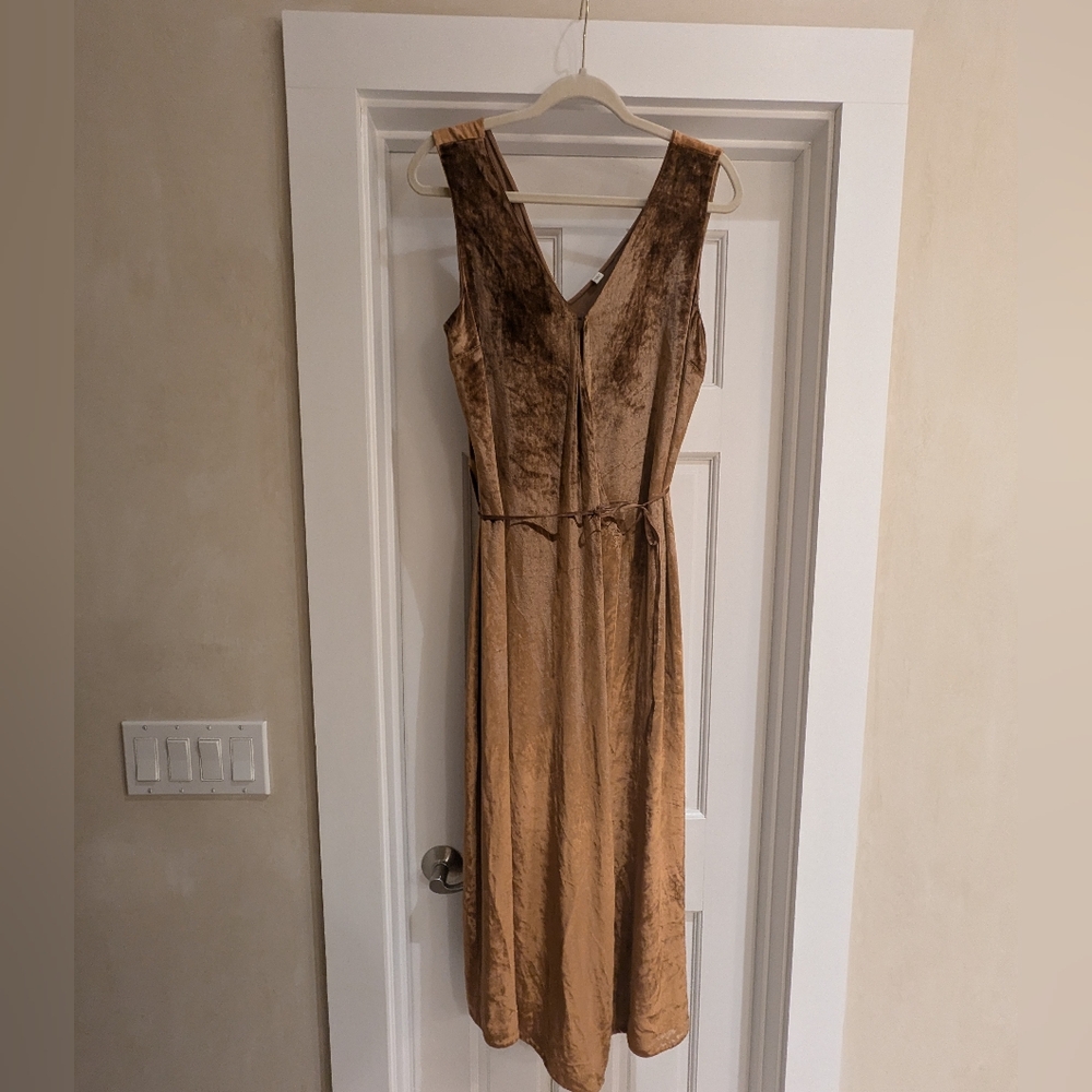 Vince Velvet Dress Xl - image 2
